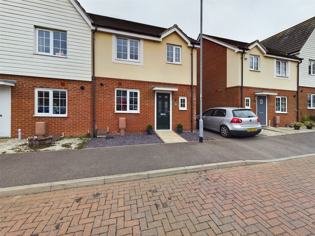 3 bed semidetached house for sale in Heron Way, Harwich, Essex CO12