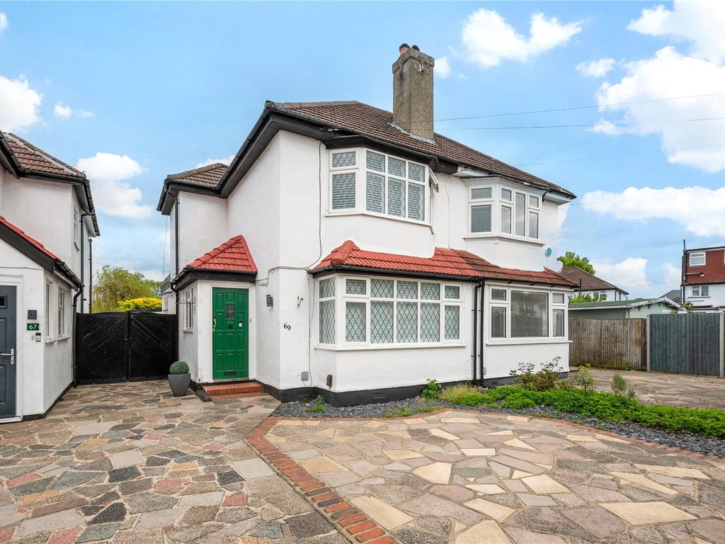 2 bed semidetached house for sale in Crest View Drive, Petts Wood