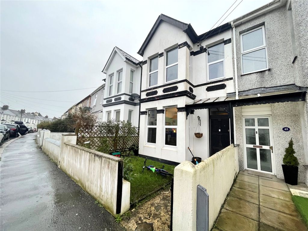 3 bed terraced house for sale in Clarence Road, Torpoint, Cornwall PL11
