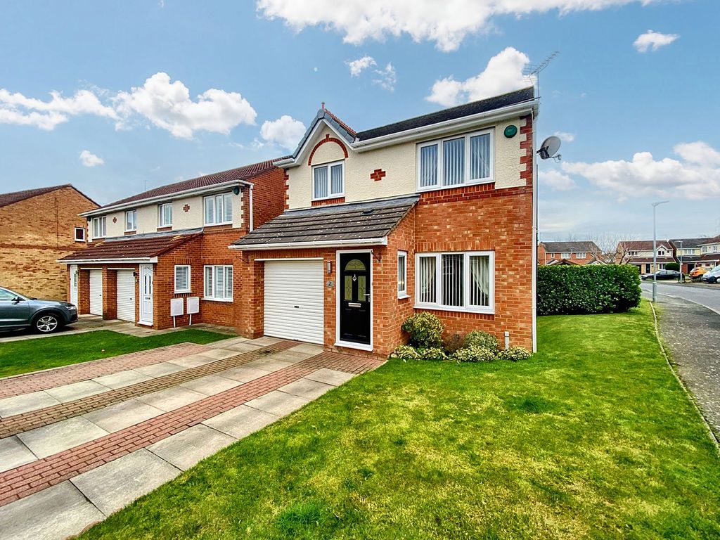3 bed detached house for sale in Methven Way, Cramlington NE23, £