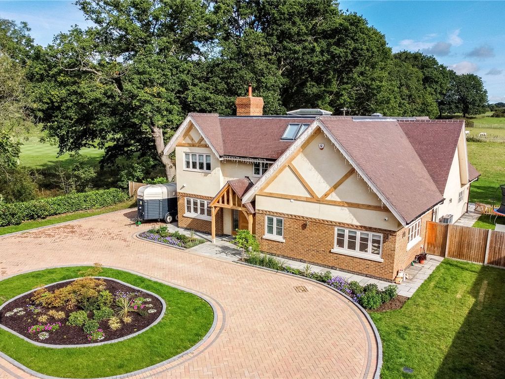 4 bed detached house for sale in Chobham Road, Woking GU21, £2,200,000