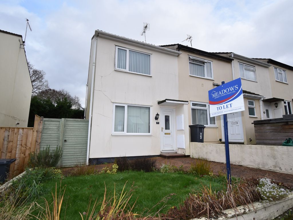 2 bed terraced house to rent in Duke Of Cornwall Close, Exmouth EX8