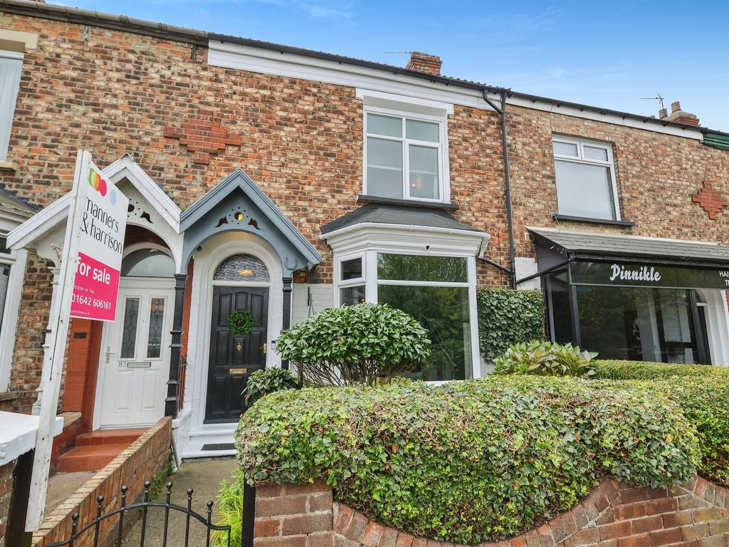 3 bed terraced house for sale in Durham Road, StocktonOnTees TS19, £