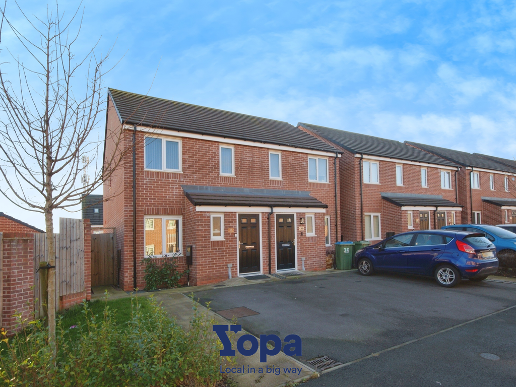 2 bed semidetached house for sale in Flockton Gardens, Coventry CV6, £