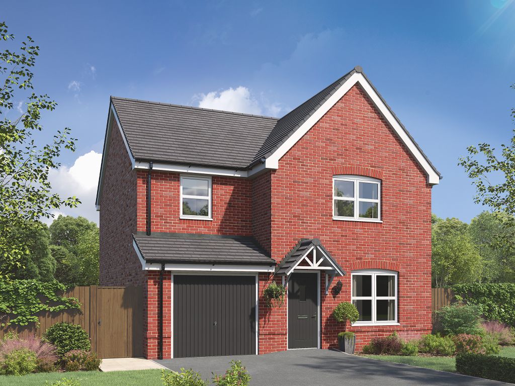 New home, 4 bed detached house for sale in "The Burnham" at Barnsley