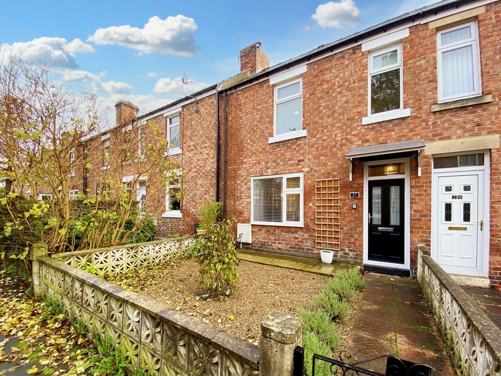 3 bed terraced house for sale in Pretoria Avenue, Morpeth NE61, £