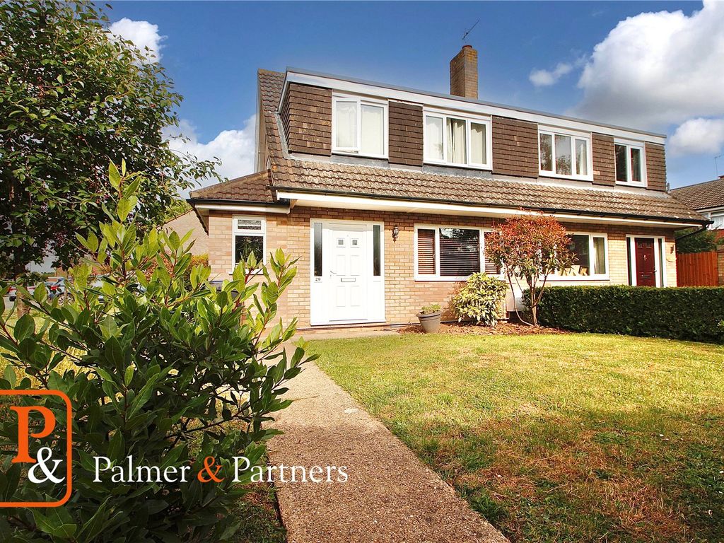 3 bed semidetached house for sale in Farthings Went, Capel St. Mary