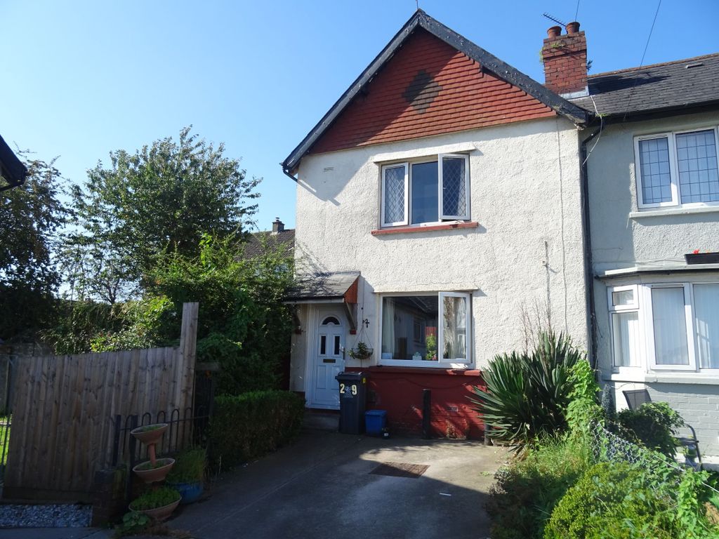 2 bed terraced house for sale in Highbury Place, Cardiff CF5, £160,000