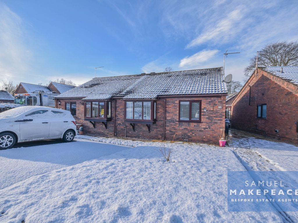 2 bed semidetached bungalow for sale in Ashmead Close, Alsager, StokeOnTrent, Cheshire ST7