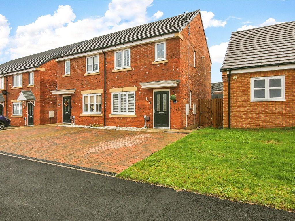 2 bed semidetached house for sale in Cutheard Court, Fenwick Park