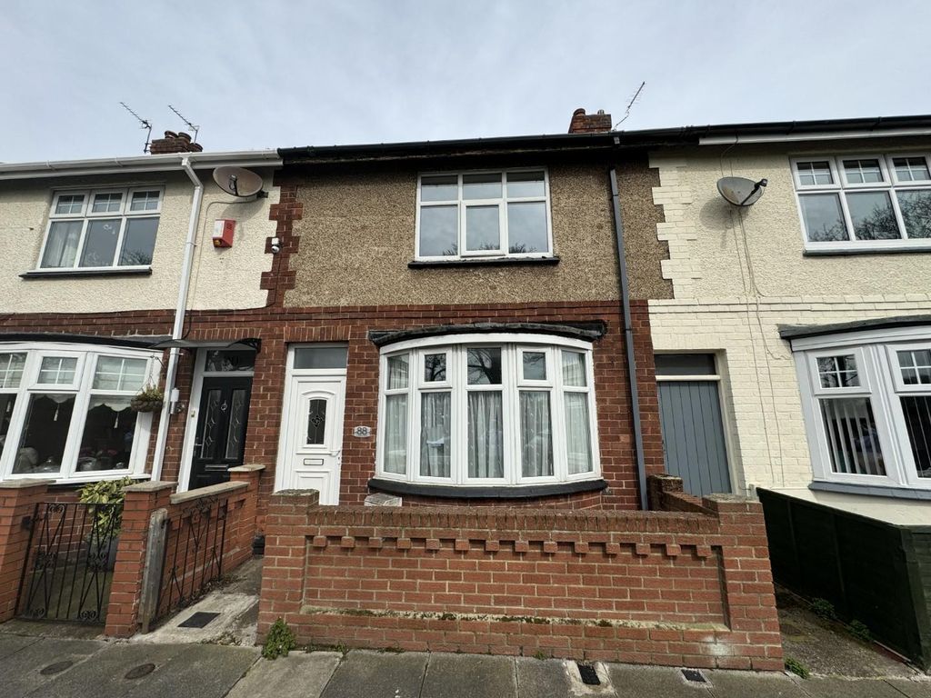 3 bed terraced house for sale in Chester Road, Hartlepool TS24, £59,950