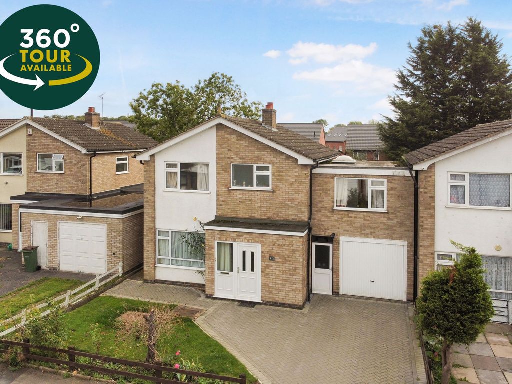 5 bed detached house for sale in Hyde Close, Oadby, Leicester LE2, £