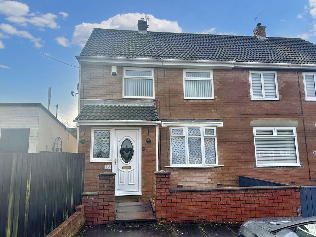 2 bed semidetached house for sale in Garth Crescent, Winlaton, Blaydon