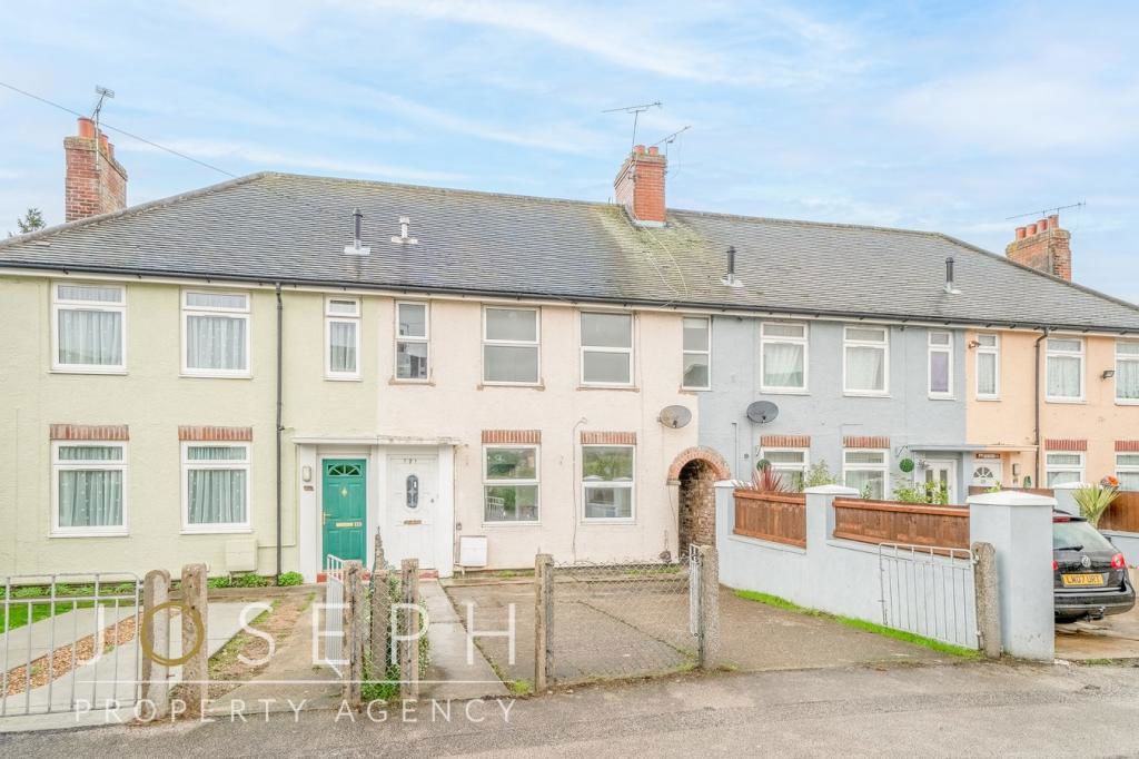 3 bed terraced house for sale in Lindbergh Road, Ipswich IP3, £150,000