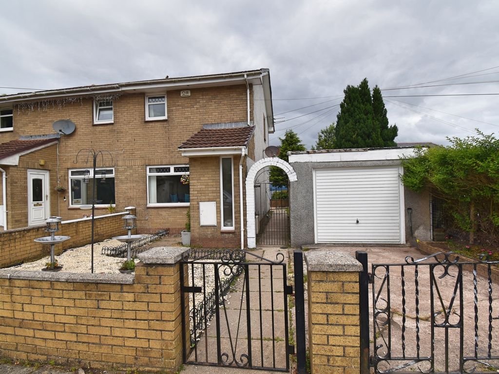 2 bed semidetached house for sale in Bawhirley Place, Greenock PA15, £