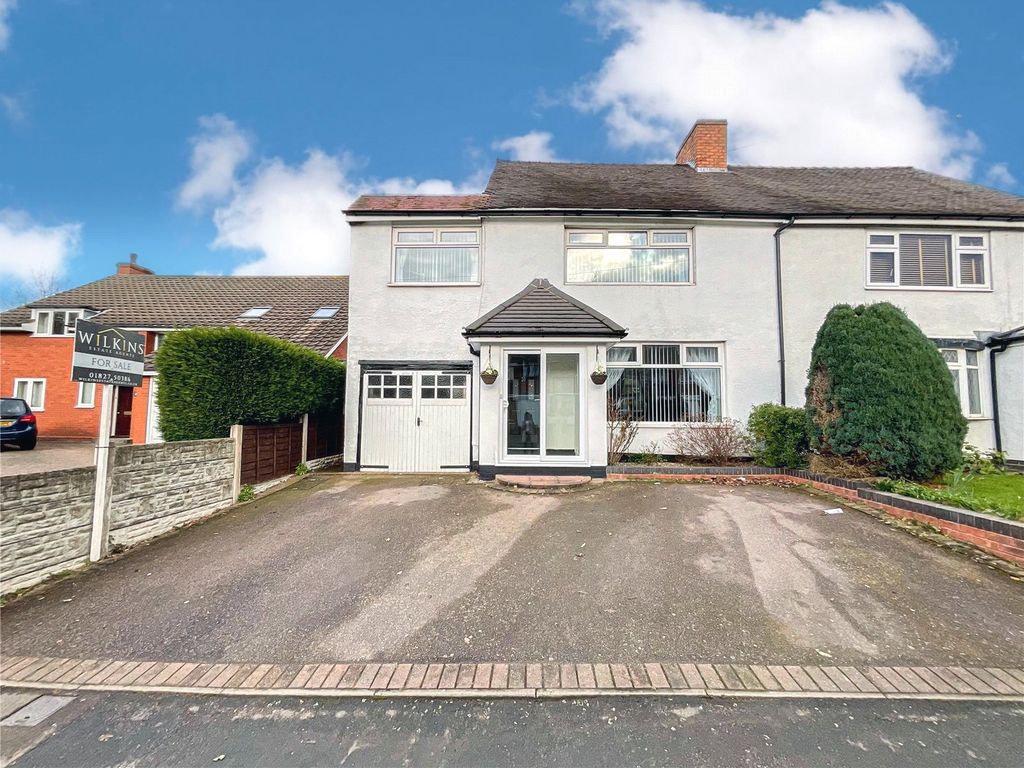 4 bed semidetached house for sale in Woodhouse Lane, Tamworth