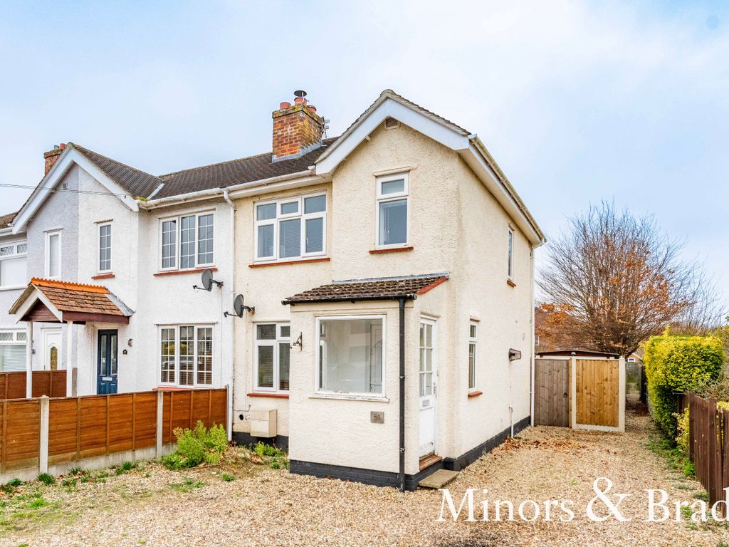 2 bed end terrace house for sale in Furze Road, Thorpe St. Andrew