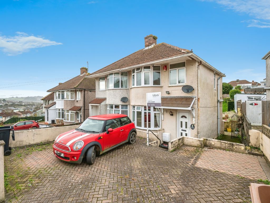 3 bed semidetached house for sale in Fletemoor Road, St Budeaux