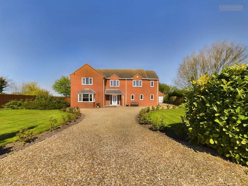 4 bed detached house for sale in Back Bank, Whaplode Drove, Spalding