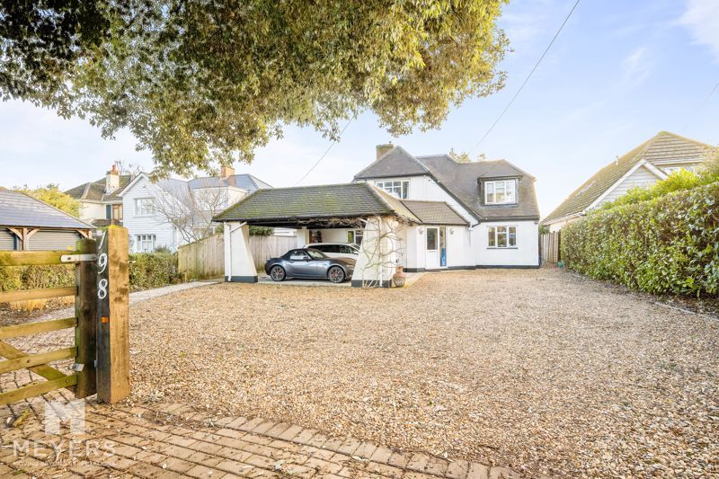 4 bed detached house for sale in New Road, West Parley, Ferndown BH22