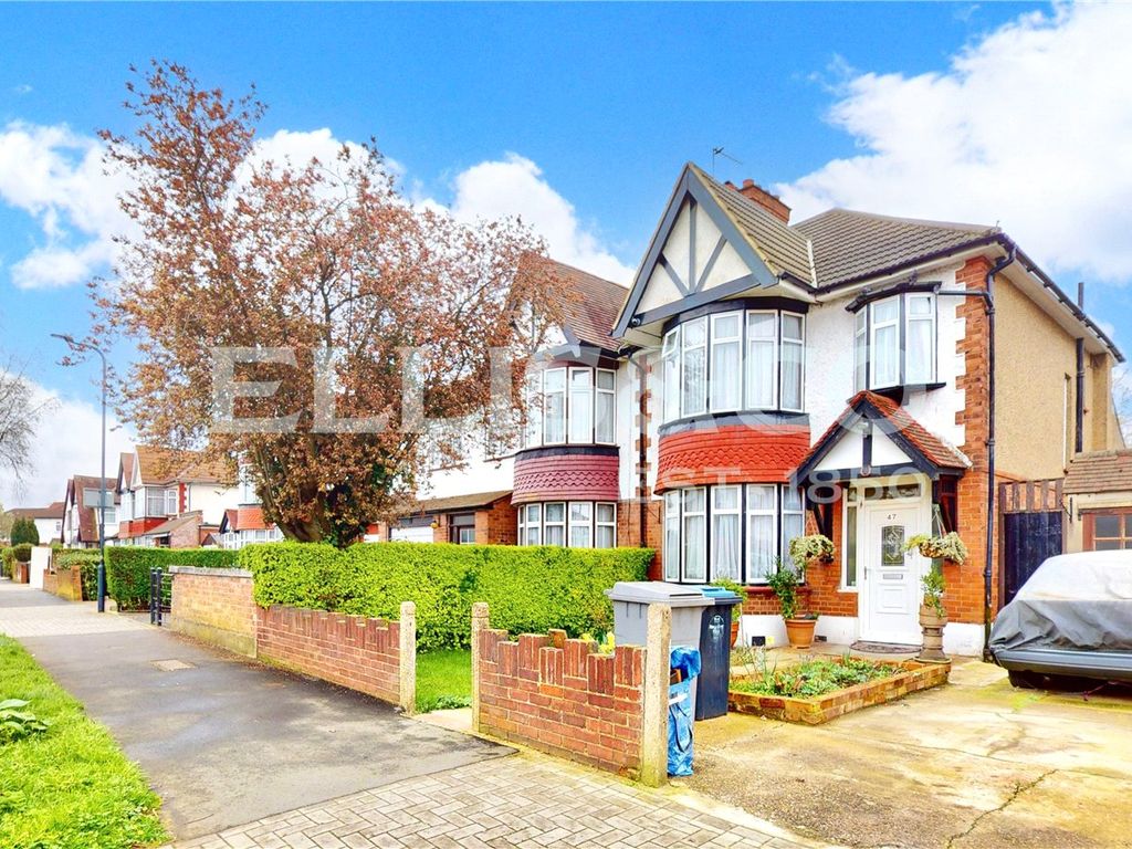 3 bed semidetached house for sale in Castleton Avenue, Wembley HA9, £