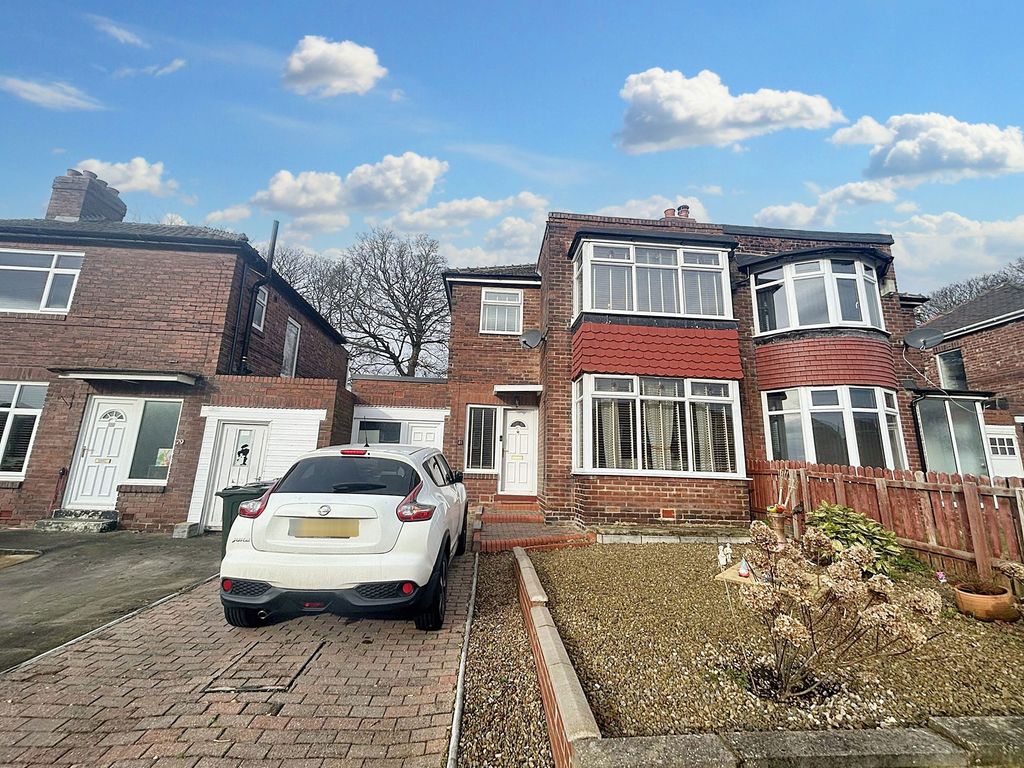 3 bed semidetached house for sale in Denhill Park, Benwell, Newcastle