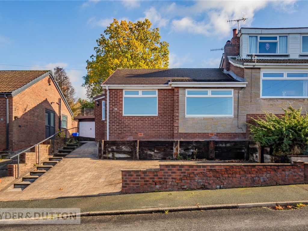 2 bed bungalow for sale in Richmond Crescent, Mossley OL5, £250,000
