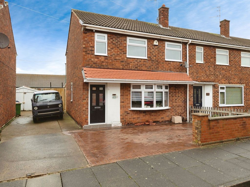 3 bed end terrace house for sale in Nightingale Road, Eston