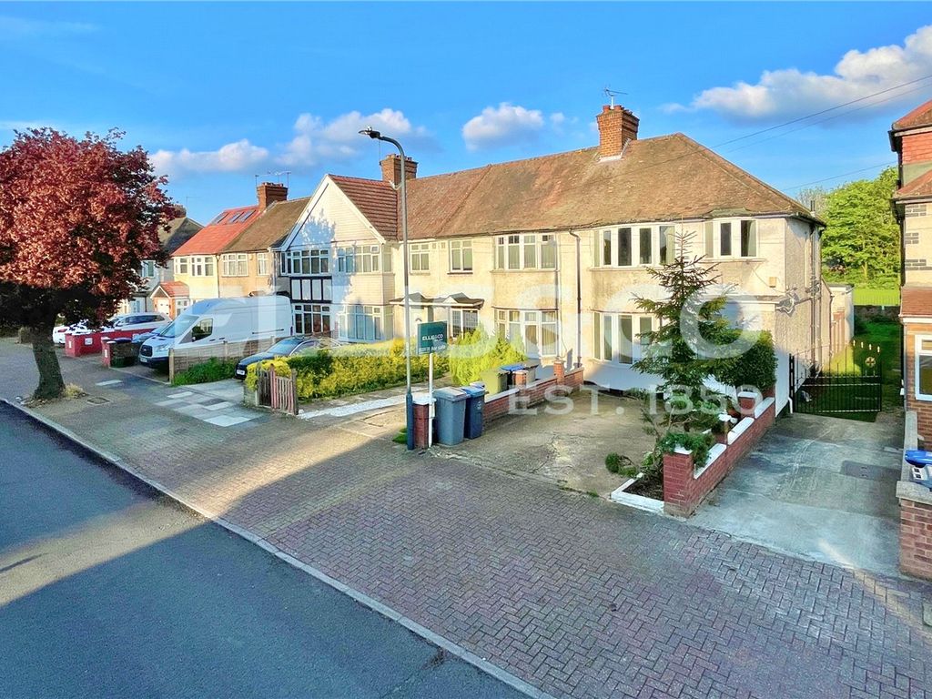 3 bed end terrace house for sale in Monks Park, Wembley HA9, £575,000