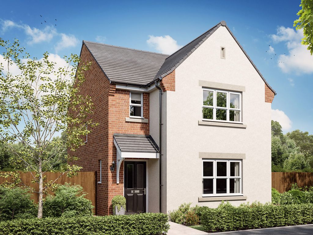 New Home, 3 Bed Detached House For Sale In "The Sherwood" At Doddington ...