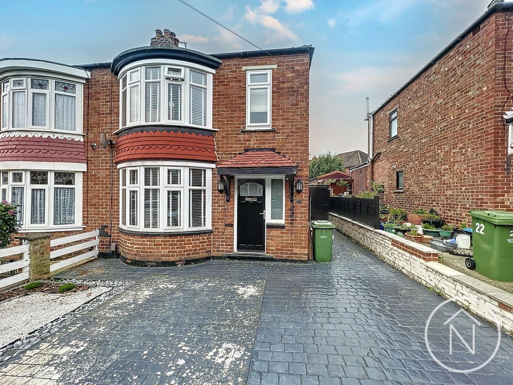 3 bed semidetached house for sale in Conifer Crescent, Billingham TS23
