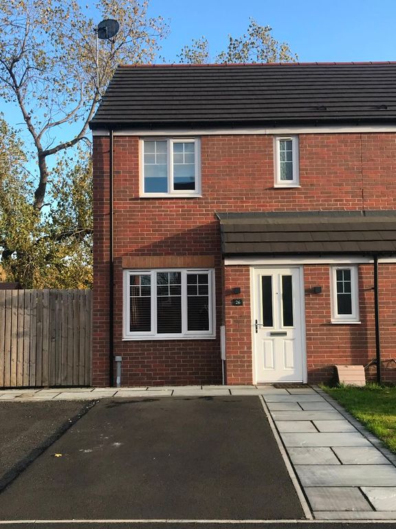 3 bed semidetached house to rent in Wingate Way, Ashington NE63, £900