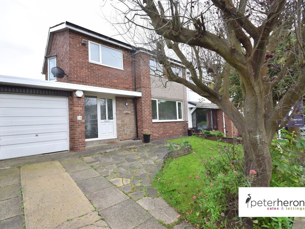 3 bed semidetached house to rent in Park Lea, East Herrington