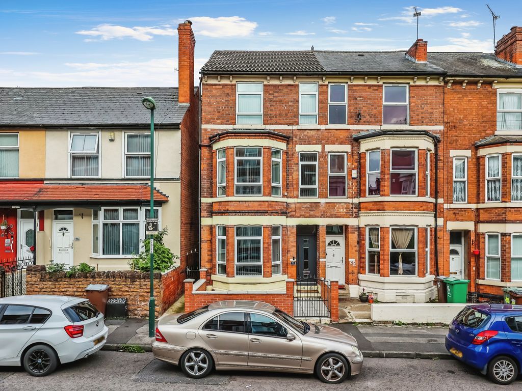 4 bed terraced house for sale in Burford Road, Forest Fields NG7, £