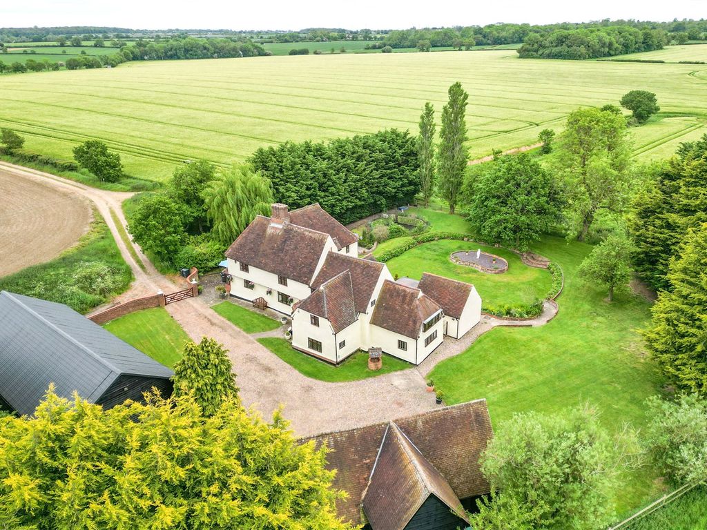 7 bed detached house for sale in Bush Road, Little Sampford, Nr Saffron