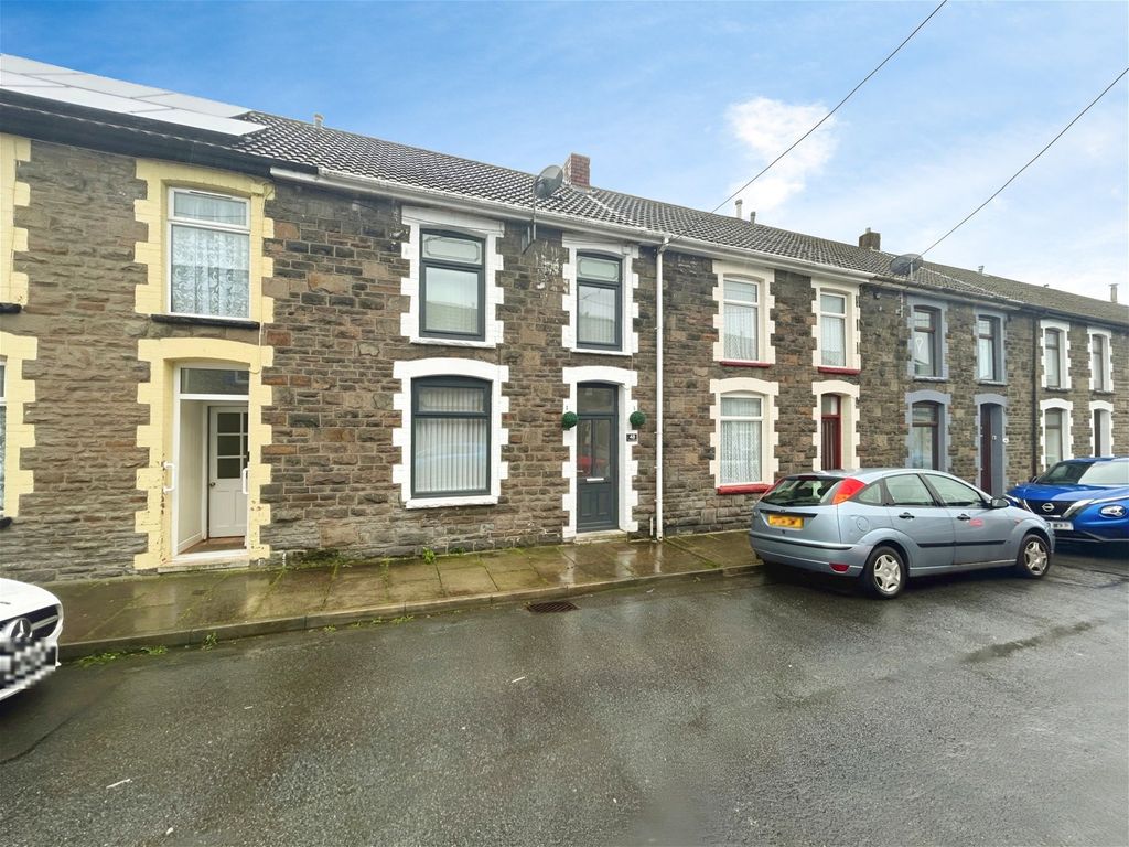 3 bed terraced house for sale in Ynys Street, Porth CF39, £130,000 Zoopla