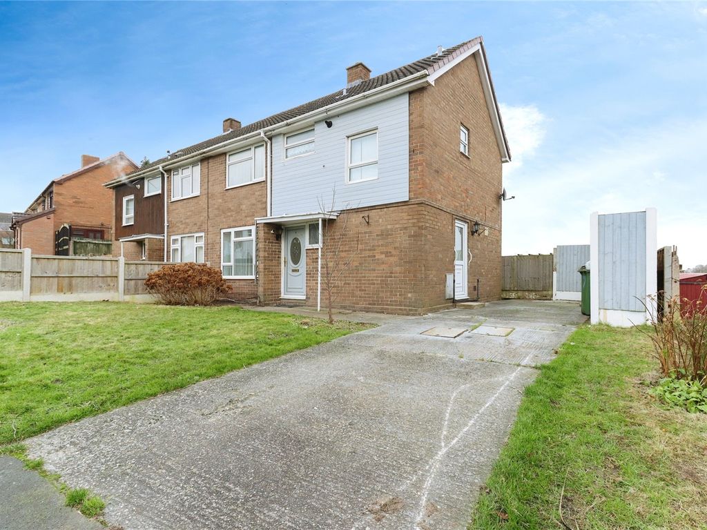3 bed semidetached house for sale in Matlock Avenue, Dawley, Telford, Shropshire TF4, £183,000