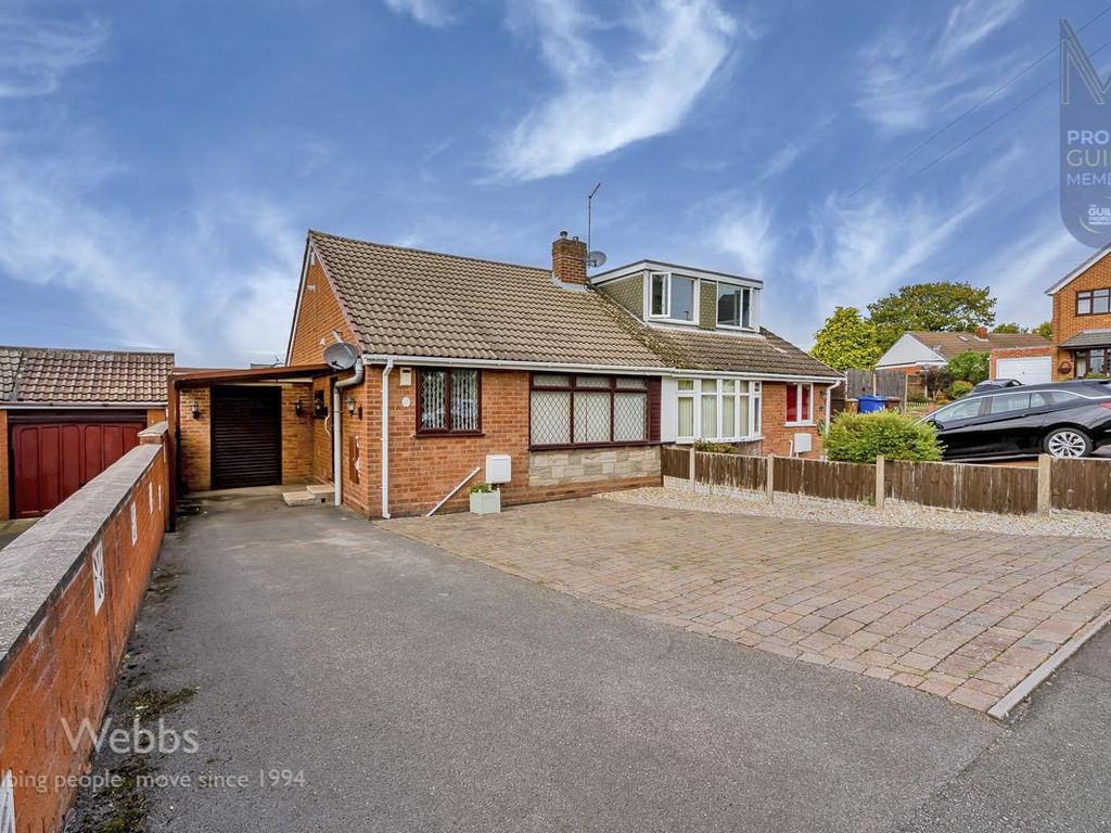 2 bed semidetached bungalow for sale in Cowley Green, Hednesford