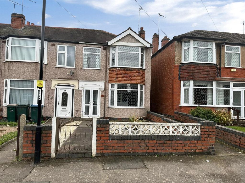 3 bed end terrace house for sale in Middlemarch Road, Radford, Coventry