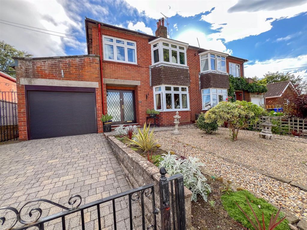 3 bed semidetached house for sale in Victoria Road, Wooler NE71, £