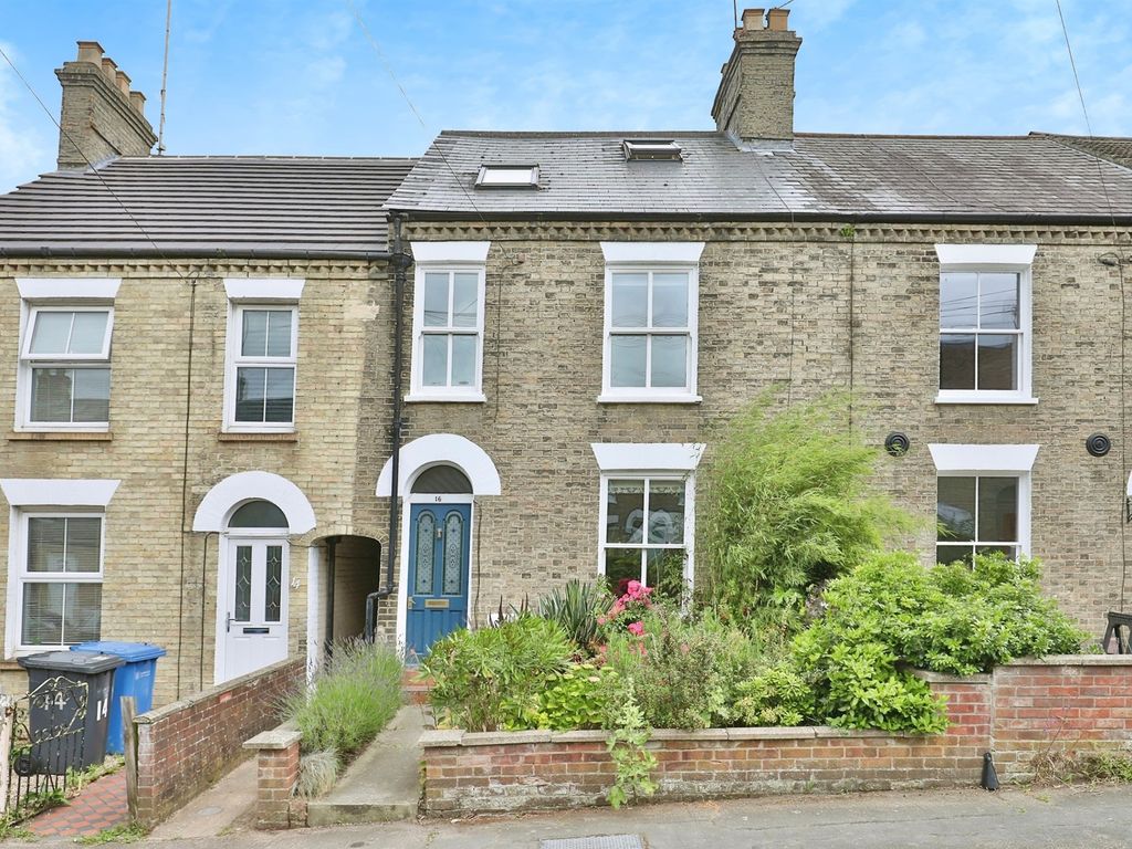 3 bed terraced house for sale in Wellington Road, Norwich NR2, £425,000