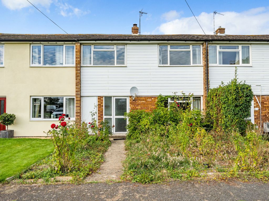 3 bed terraced house for sale in Church Close, Longcot, Faringdon