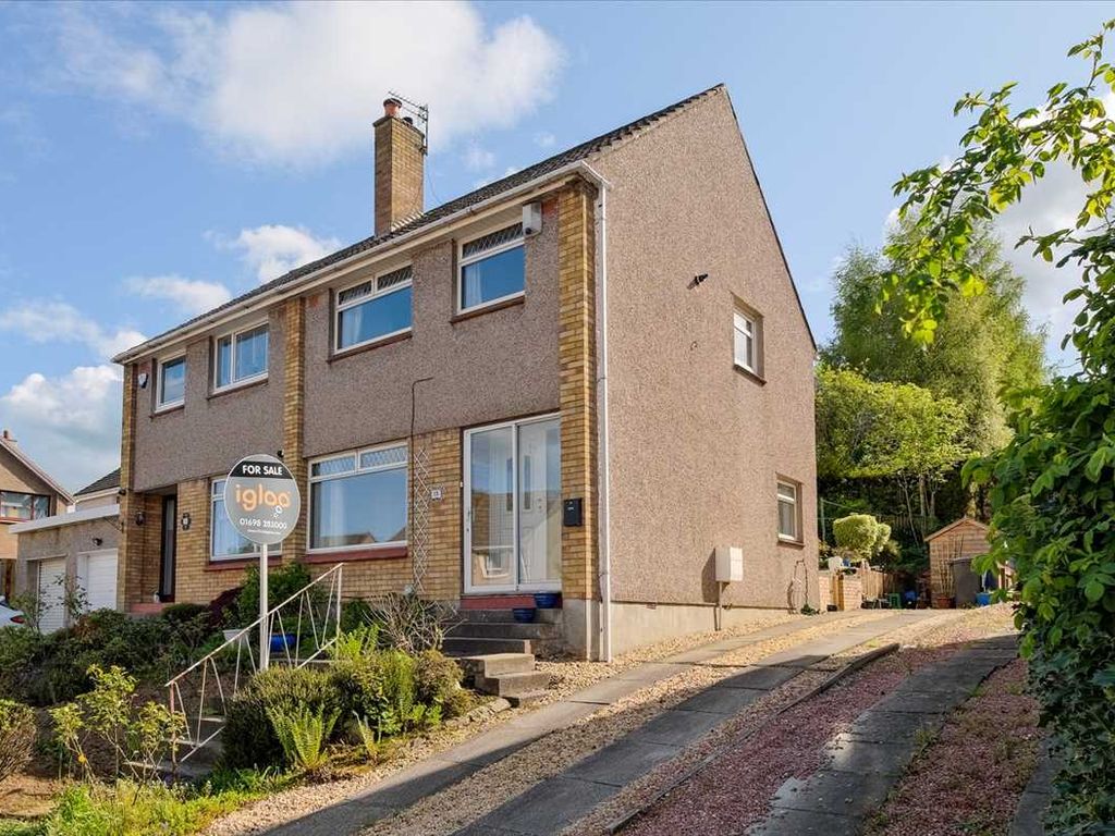 3 bed semidetached house for sale in Balfron Crescent, Hamilton ML3, £