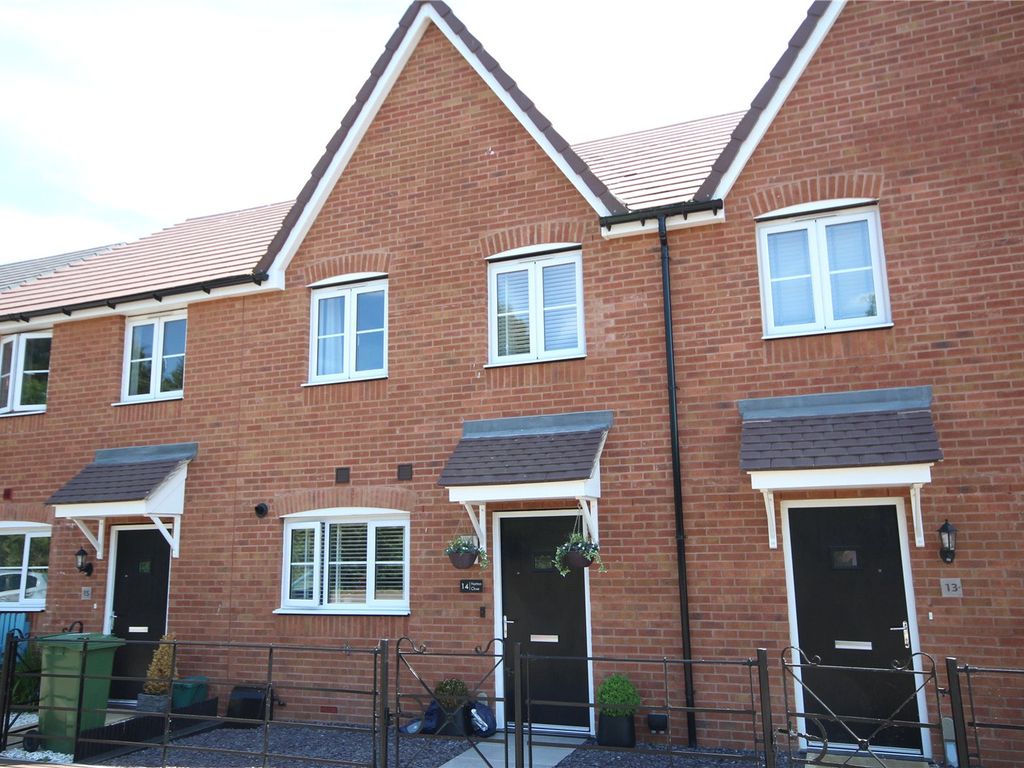 New home, 3 bed terraced house for sale in Natton Close, Pamington, Tewkesbury, Gloucestershire
