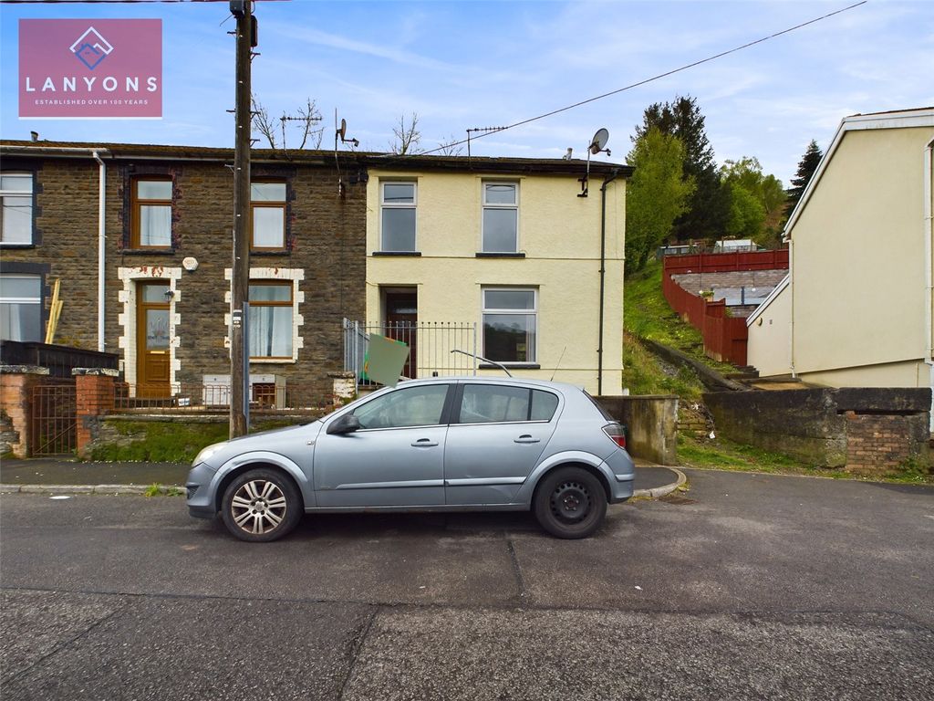 2 bed end terrace house for sale in Heath Terrace, Ynyshir, Porth, Rhondda Cynon Taf CF39, £