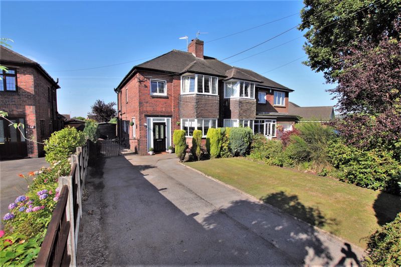 3 bed semidetached house for sale in Park Lane, Knypersley, Biddulph