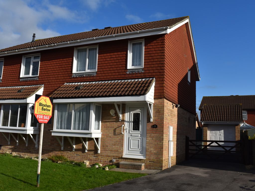 3 bed semi-detached house for sale in wyllie court, weston-super-mare bs22