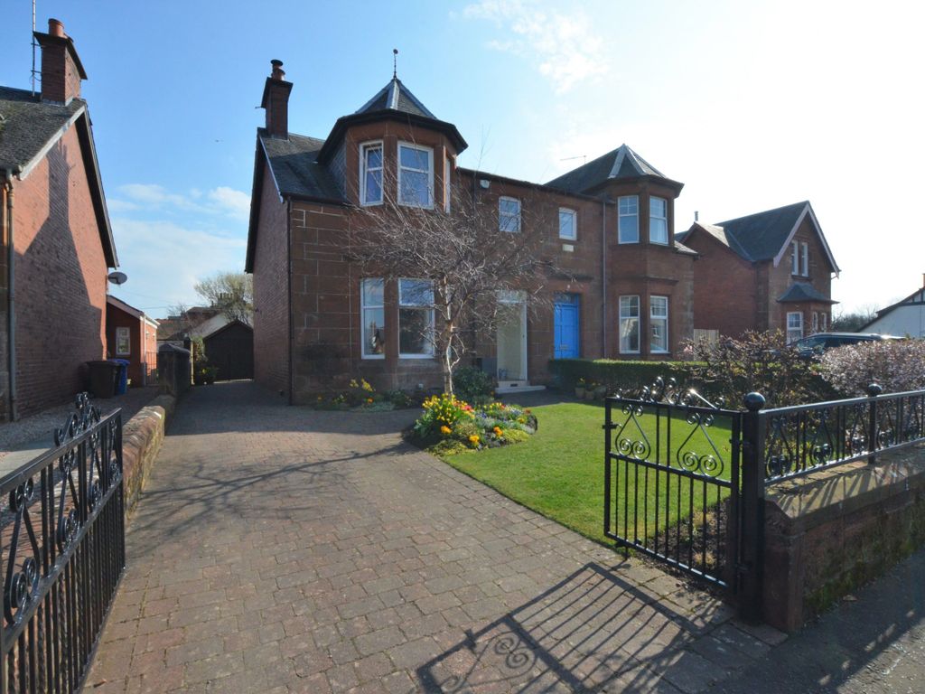 3 bed semidetached house for sale in St. Meddans Street, Troon KA10, £