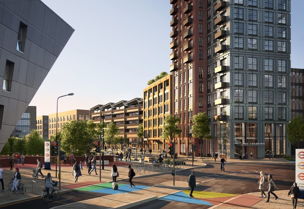 New home, 2 bed flat for sale in Canada Water, London SE16, £986,500