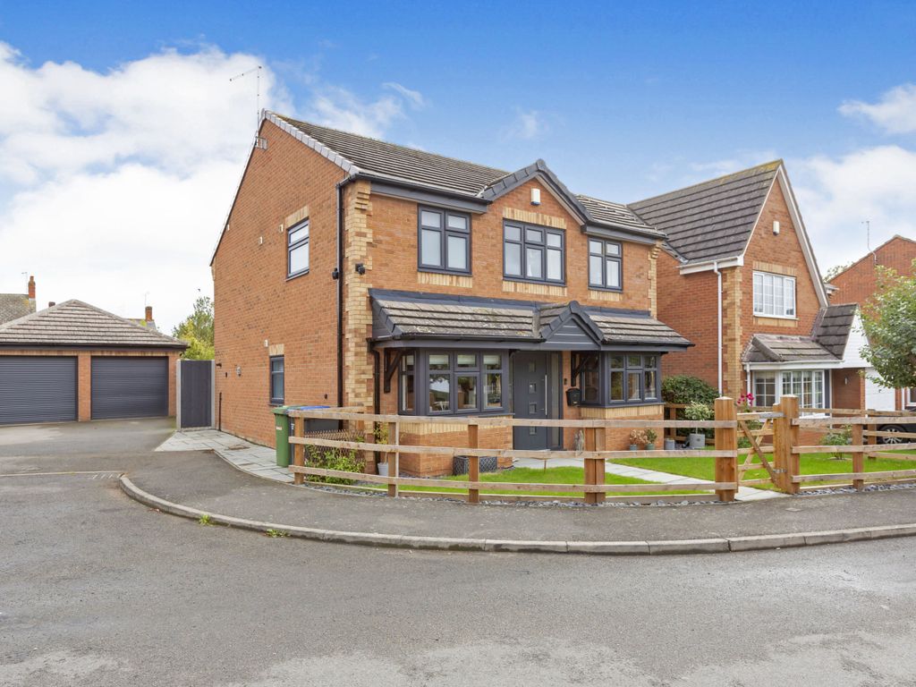 4 bed detached house for sale in Middletons Close, Fleckney LE8 Zoopla
